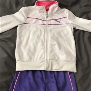 Puma jacket and pants